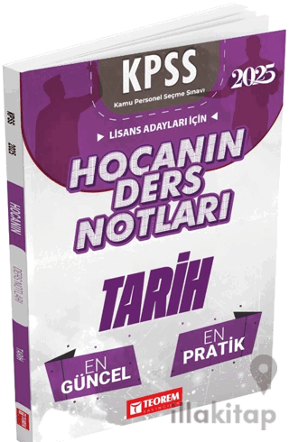 Hocanın Ders Notları Tarih