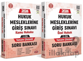 Hukuk Meslekleri Giriş Sınavına Hazırlık Tamamı Çözümlü Soru Bankası 1