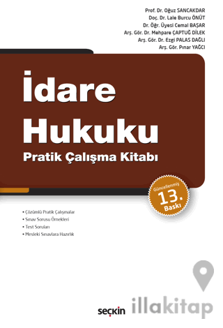 İdare Hukuku Pratik Çalışma Kitabı