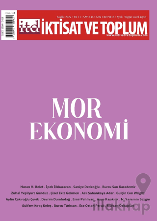 İktisat Ve Toplum Dergisi 146. Sayı: Mor Ekonomi