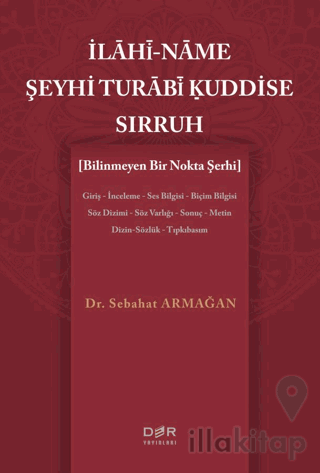 İlahi-Name Şeyhi Turabi Kuddise Sirruh