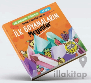 İlk Boyamalarım - Meyveler