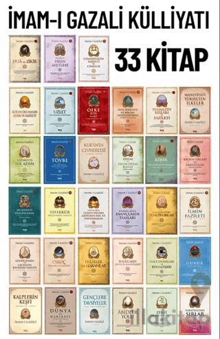 İmam-ı Gazali Külliyatı 33 Kitap Seti