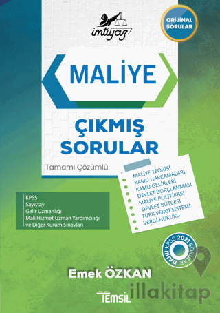 İmtiyaz Maliye Çıkmış Sorular