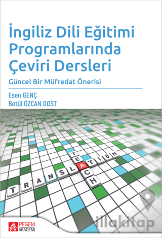 İngilizce Dili Eğitimi Programlarında Çeviri Dersleri