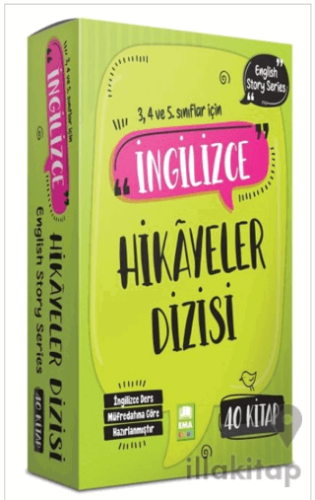 İngilizce Hikayeler Dizisi Seti - 40 Kitap Takım