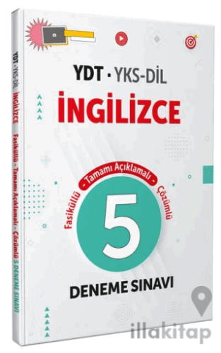 İngilizce YDT YKS-DİL Tamamı Çözümlü 5 Fasikül Deneme