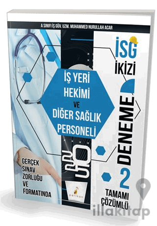 İSG İkizi İş Yeri Hekimi ve Diğer Sağlık Personeli 2 Özgün Deneme Sına