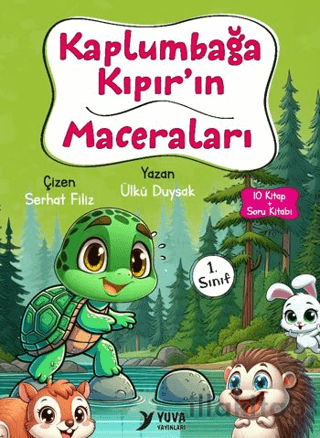 Kaplumbağa Kıpır'ın Maceraları (10 Kitap)