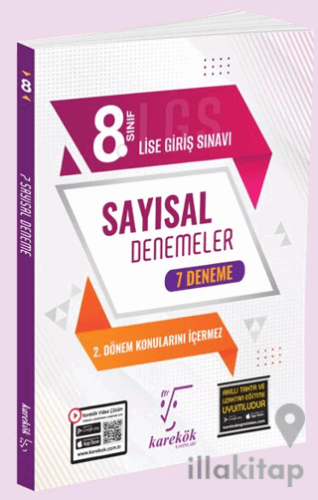 Karekök Yayınları 8. Sınıf LGS Sayısal 7 li Deneme