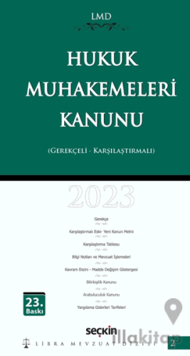 Karşılaştırmalı - Gerekçeli Hukuk Muhakemeleri Kanunu / LMD-2 Libra Me