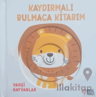 Kaydırmalı Bulmaca Kitabım - Vahşi Hayvanlar