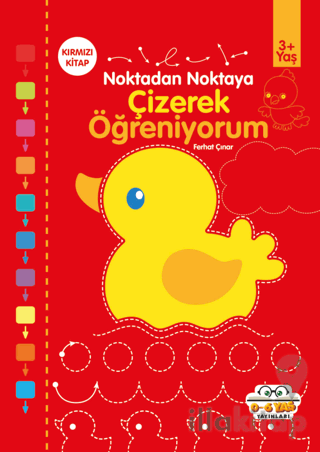 Kırmızı - Çizerek Öğreniyorum - Noktadan Noktaya