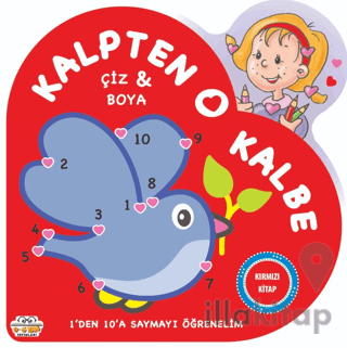 Kırmızı Kitap - Kalpten Kalbe - Çiz/Boya