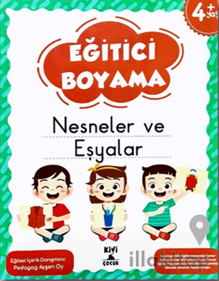 Kivi Eğitici Boyama Nesneler Ve Eşyalar