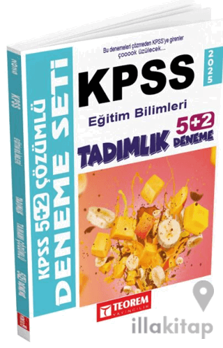 KPSS 5+2 Deneme Sınavı Eğitim Bilimleri Tamamı Çözümlü