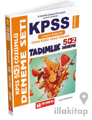 Kpss 5 + 2 Deneme Sınavı Genel Kültür Genel Yetenek Tamamı Çözümlü