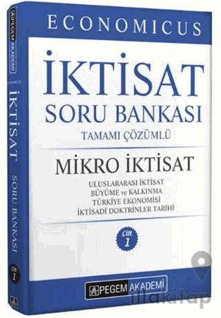 KPSS A Grubu Economicus İktisat Soru Bankası Cilt-1 Mikro İktisat