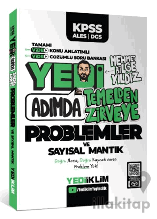 KPSS-ALES-DGS Yedi Adımda Temelden Zirveye Problemler ve Sayısal Mantı