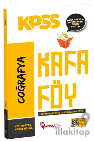 KPSS Coğrafya Konu Anlatımlı Kafa Föy