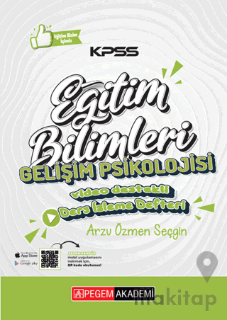 KPSS Eğitim Bilimleri Gelişim Psikolojisi Ders İzleme Defteri