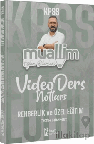 KPSS Eğitim Bilimleri Muallim Rehberlik ve Özel Eğitim Video Ders Notl