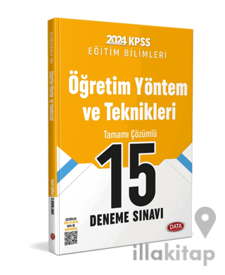 KPSS Eğitim Bilimleri Öğretim Yöntem ve Teknikleri 15 Deneme Sınavı