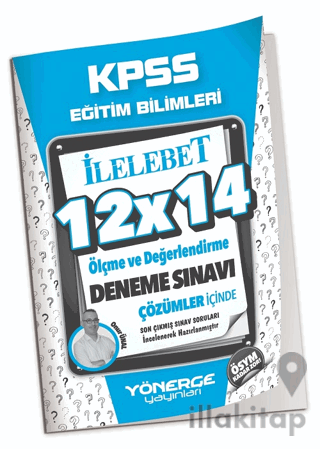 KPSS Eğitim Bilimleri Ölçme ve Değerlendirme 12x14 Deneme Çözümlü