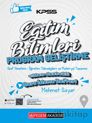 KPSS Eğitim Bilimleri Program Geliştirme Ders İzleme Defteri