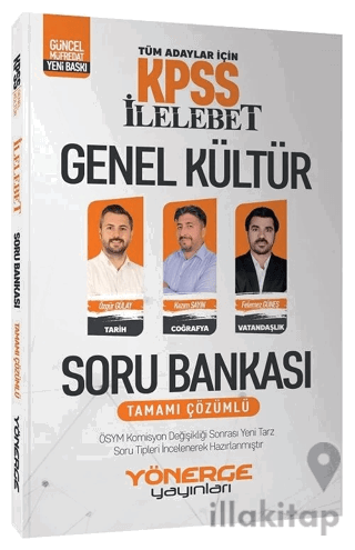 KPSS Genel Kültür Soru Bankası Çözümlü