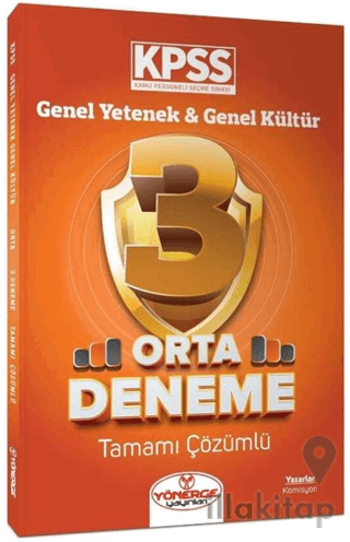 KPSS Genel Yetenek Genel Kültür Kolay 3 Deneme Çözümlü