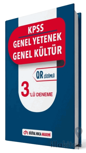 KPSS Genel Yetenek Genel Kültür QR Çözümlü 3 Deneme