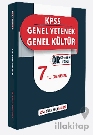 KPSS Genel Yetenek - Genel Kültür QR Çözümlü 7 Deneme