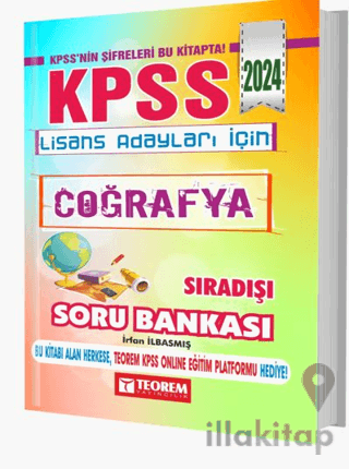 KPSS Lisans Coğrafya Sıradışı Soru Bankası