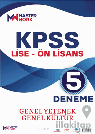 KPSS Lise - Ön Lisans / Genel Yetenek - Genel Kültür 5 Deneme Yayınlar