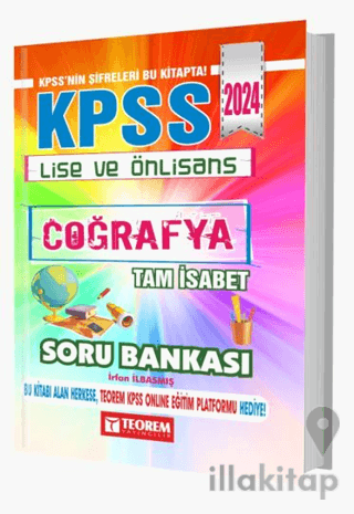 KPSS Lise Ön Lisans Tam İsabet Coğrafya Soru Bankası