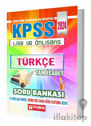 KPSS Lise Ön Lisans Tam İsabet Türkçe Soru Bankası