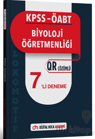 KPSS ÖABT Biyoloji Öğretmenliği Lokomotif Serisi QR Çözümlü 7'li Denem