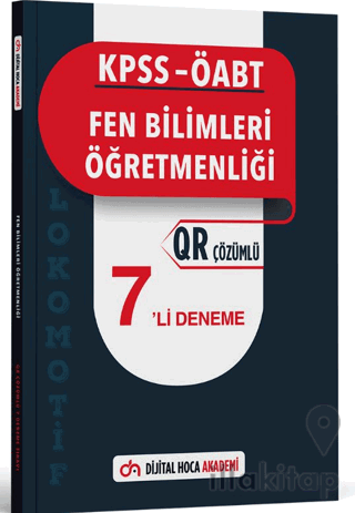 KPSS ÖABT Fen Bilimleri Öğretmenliği Lokomotif Serisi QR Çözümlü 7'li 