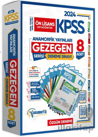 KPSS Ön Lisans GY-GK GEZEGEN Serisi 8li Deneme Paketi Kurumsal Türkiye