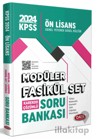 KPSS Ön Lisans Soru Bankası Modüler Fasikül Set - Karekod Çözümlü