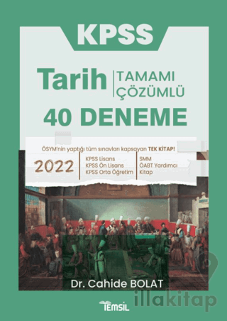 Kpss Tarih 40 Deneme Tamamı Çözümlü