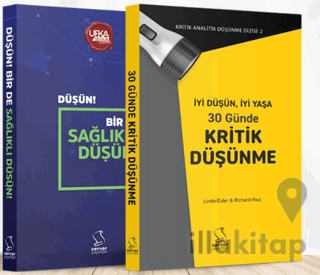 Kritik ve Analitik Düşünme Seti (2 Kitap)