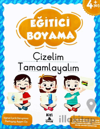 Ktb Kivi Eğitici Boyama Çizelim Tamamlayalim