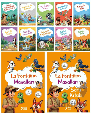 La Fontaine Masalları (10 Kitap)