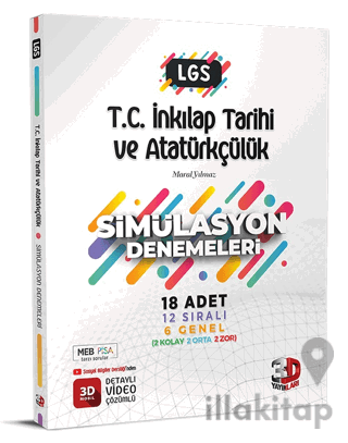 LGS 3D Simülasyon İnkılap Tarihi ve Atatürkçülük Denemeleri 2023