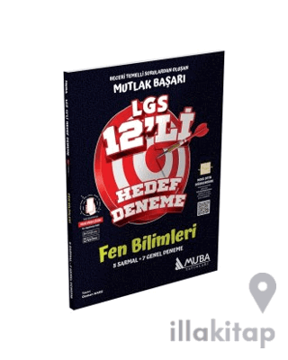 LGS 8.Sınıf Fen Bilimleri 12 Li Hedef Deneme