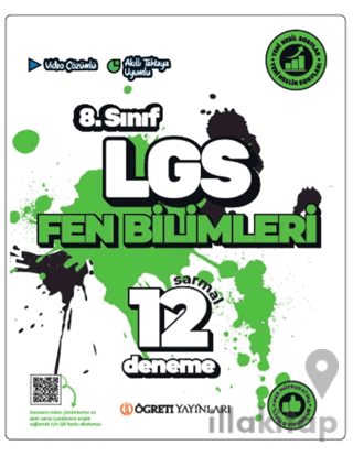 LGS 8. Sınıf Fen Bilimleri Sarmal 12 Deneme