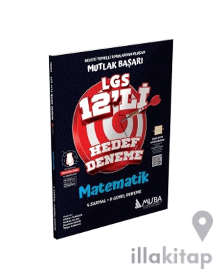 LGS 8.Sınıf Matematik 12 Li Hedef Deneme