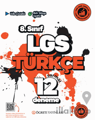 LGS 8. Sınıf Türkçe Sarmal 12 Deneme